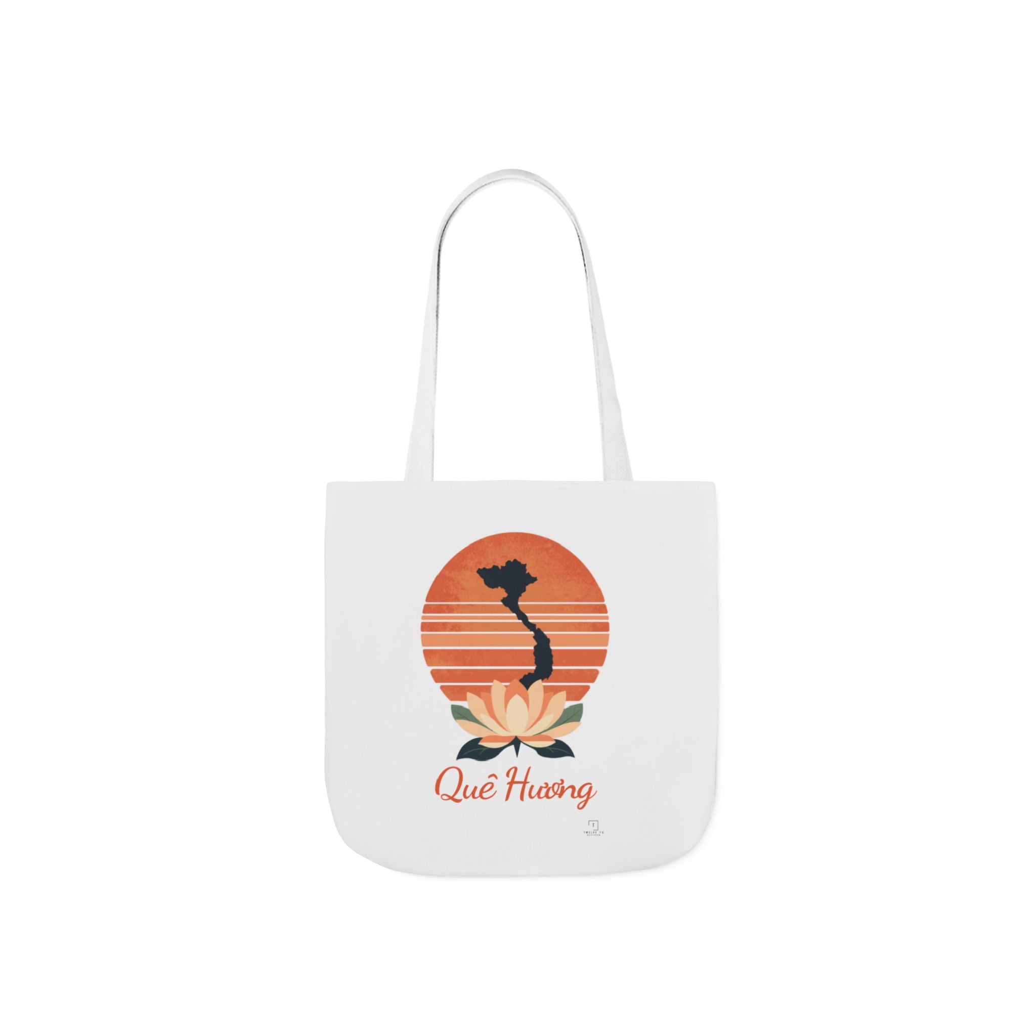 Quê Hương Vietnamese Heritage Canvas Tote Bag
