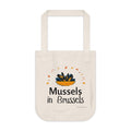 Mussels in Brussels Organic Canvas Tote Bag