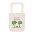 Normalize Slow Days Organic Canvas Tote Bag