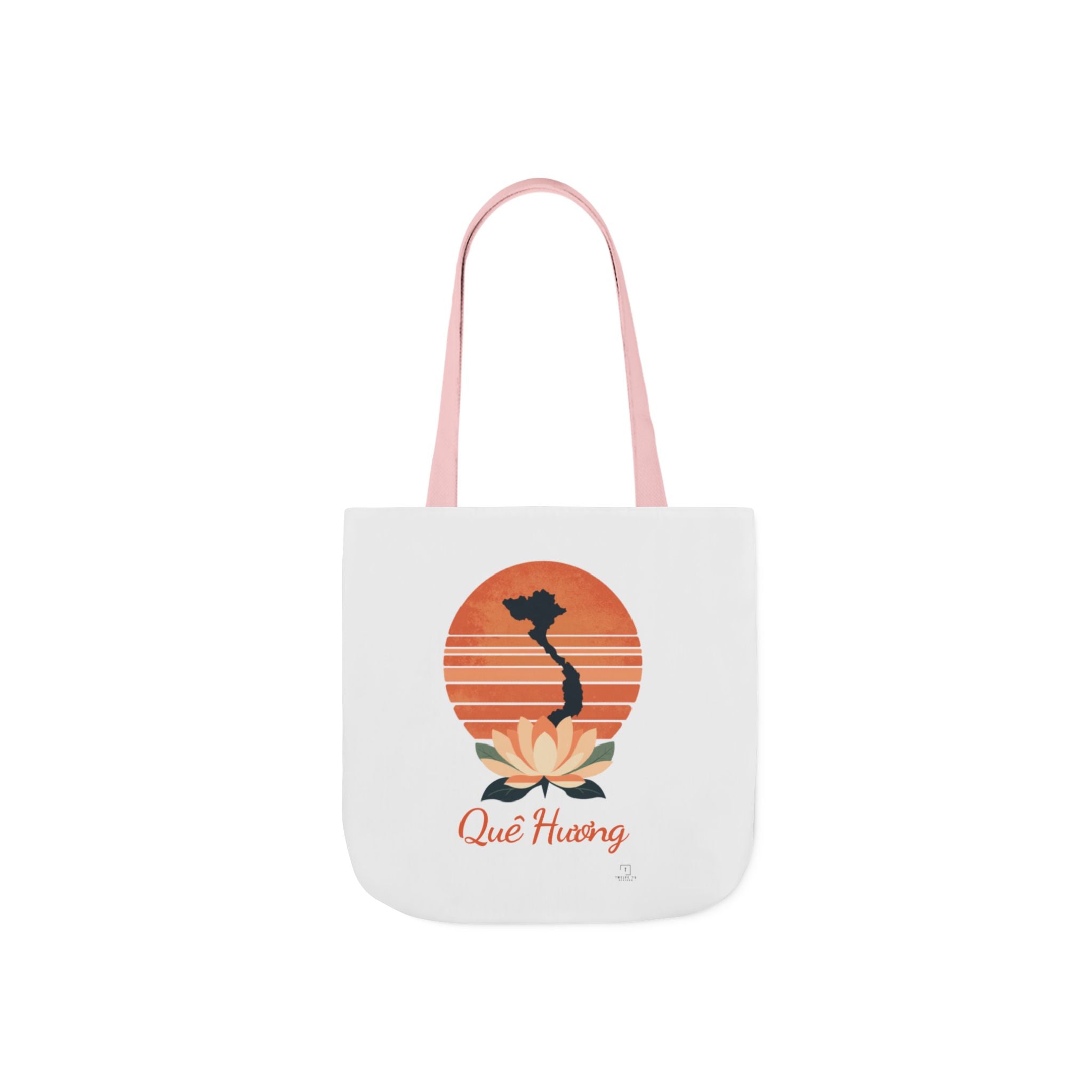 Quê Hương Vietnamese Heritage Canvas Tote Bag