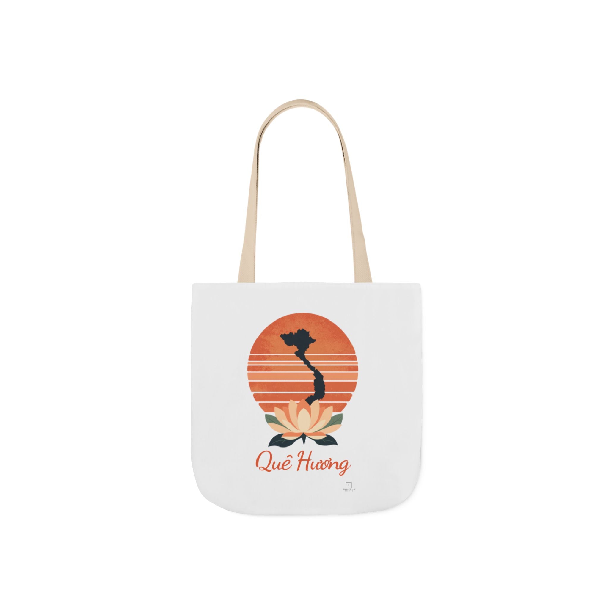 Quê Hương Vietnamese Heritage Canvas Tote Bag