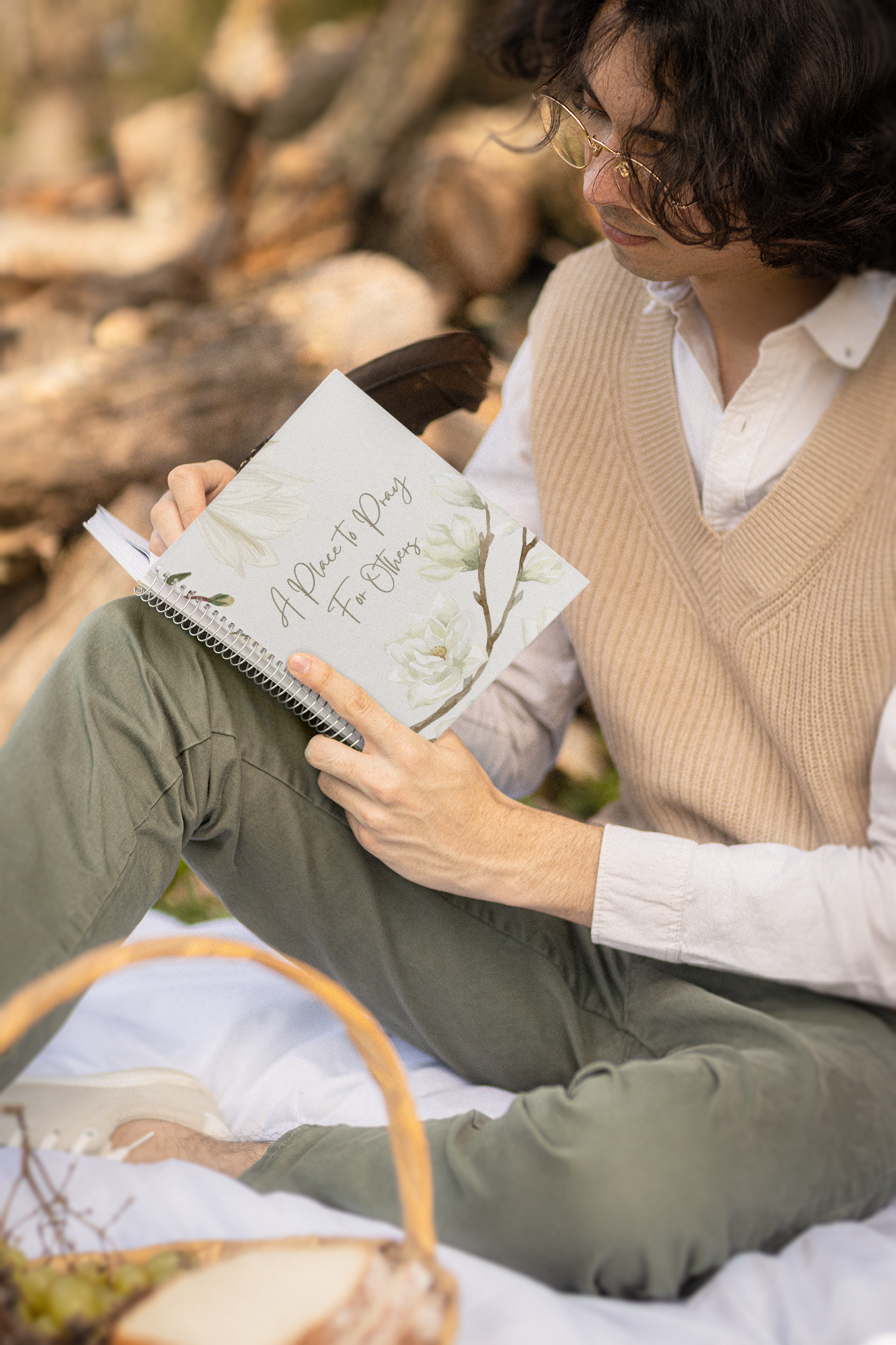 A Place to Pray for Others | Floral Prayer Journal