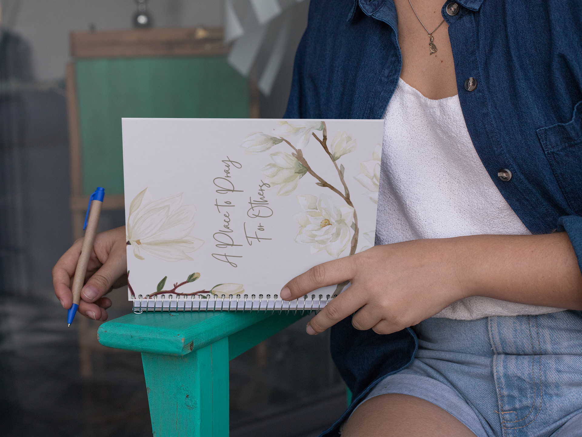 A Place to Pray for Others | Floral Prayer Journal