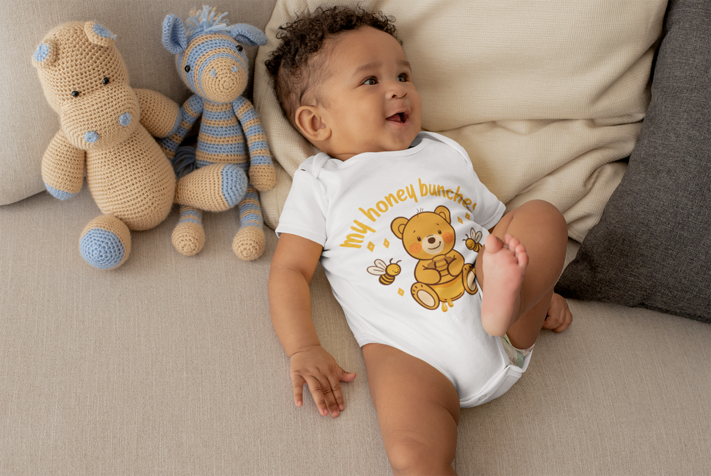 My Honey Bunches Organic Cotton Baby Bodysuit